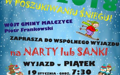 Wyjazd na narty i sanki!