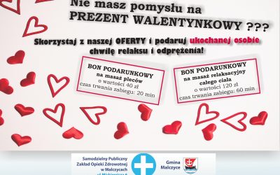 SP ZOZ zaprasza na skorzystanie z oferty walentynkowej!