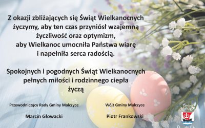 Serdeczne życzenia z okazji Świąt Wielkanocnych