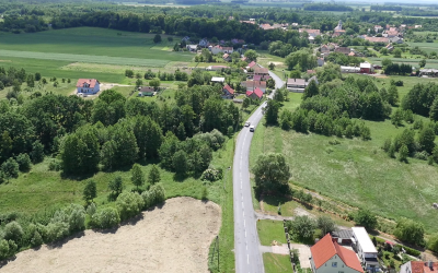 Rozpoczęły się prace nad przebudową drogi w Wilczkowie