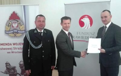 Dotacja dla Gminy Malczyce z Funduszu Sprawiedliwości – 87 tys. dla OSP!