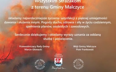 Życzenia z okazji Dnia Strażaka