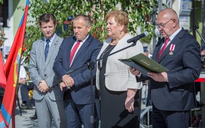 Jednostki OSP z terenu gminy uczestniczyły w powiatowych obchodach Dnia Strażaka