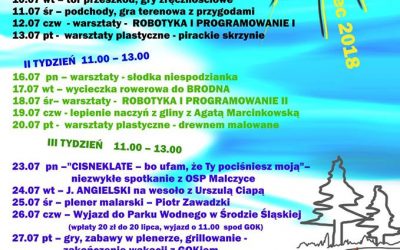 Wakacje z GOK w Malczycach Chomiąży i Kwietnie