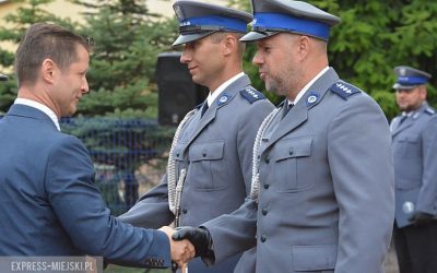 Obchody Święta Policji, policjanci otrzymali gratulacje, awanse oraz wyróżnienia
