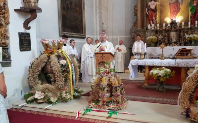 Święto plonów gminy Malczyce w Chomiąży