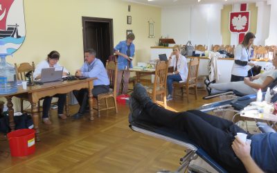 W Urzędzie Gminy zorganizowano akcję honorowego krwiodawstwa