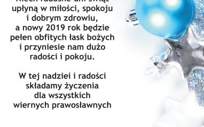 Życzenia dla wszystkich wiernych prawosławnych