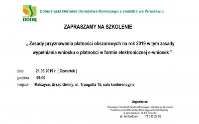 Dolnośląski Ośrodek Doradztwa Rolniczego z siedzibą we Wrocławiu