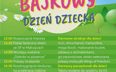 Zapraszamy na Gminno – Sołecki Dzień Dziecka!