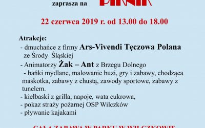 Piknik rodzinny w Wilczkowie!
