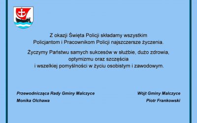 Życzenia z okazji Święta Policji