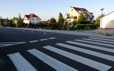 Prace związane z przebudową ulicy 1-go Maja zakończone!