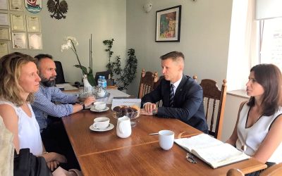 Spotkanie z przedstawicielami Regionalnego Centrum Wspierania Inicjatyw Pozarządowych we Wrocławiu