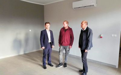 Odnowienie sali głównej wraz z zapleczem kuchennym świetlicy wiejskiej w Chomiąży