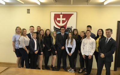 Pierwsza sesja Młodzieżowej Rady Gminy w nowym składzie