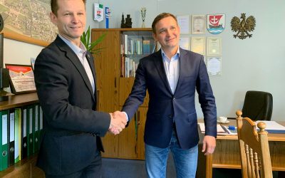 Poseł na sejm IX kadencji RP Michał Jaros w gminie Malczyce