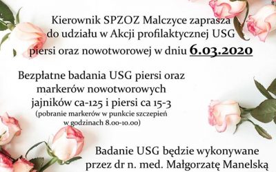 Akcja profilaktyczna z okazji Dnia Kobiet