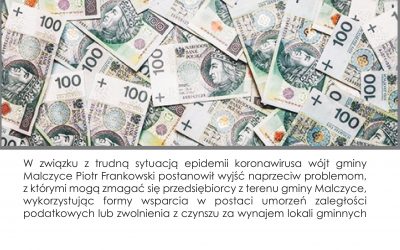Umorzenie podatku dla przedsiębiorców