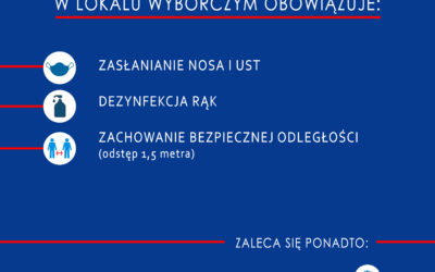 Głosujmy bezpiecznie w wyborach Prezydenta RP