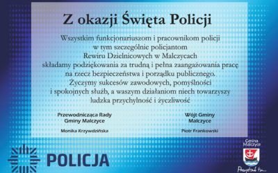 Życzenia z okazji Święta Policji