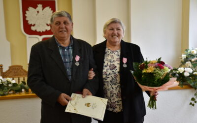 50 lat razem! Państwo Gładkowscy z Chomiąży obchodzili Złote Gody