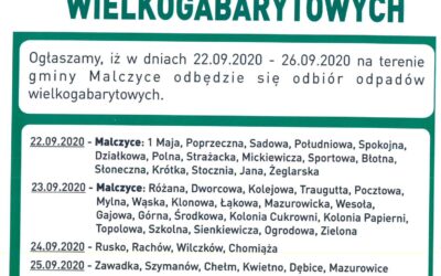 Zbiórka odpadów wielkogabarytowych na terenie gminy