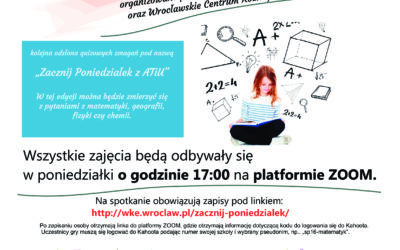 Zajęcia quizowe on-line dla uczniów klas IV – VIII