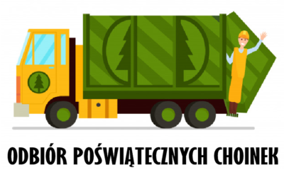 Odbiór poświątecznych choinek na terenie gminy Malczyce