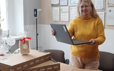 Pozyskaliśmy kolejny sprzęt komputerowy dla uczniów Szkoły Podstawowej im. Skarbów Dolnego Śląska w Malczycach