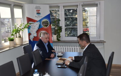 Sekretarz Generalny Związku Gmin Wiejskich RP z wizytą w Urzędzie Gminy Malczyce