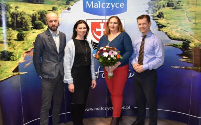 Podziękowania dla kierownik GOPS w Malczycach Iwony Łuczkowiec-Baranieckiej