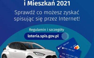 Narodowy Spis Powszechny Ludności i Mieszkań. Weź udział w loterii!