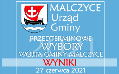Wyniki przedterminowych wyborów WÓJTA GMINY MALCZYCE – II TURA
