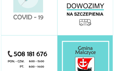 Możliwy dowóz na szczepienia przeciwko wirusowi SARS-CoV-2