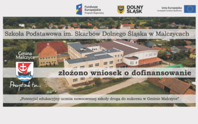 Złożyliśmy wniosek o dofinansowanie w ramach projektu edukacyjnego!