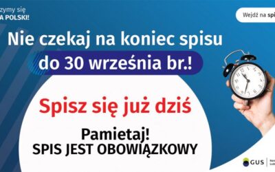Uwaga! Ostatnie dni Narodowego Spisu Powszechnego Ludności i Mieszkań 2021!