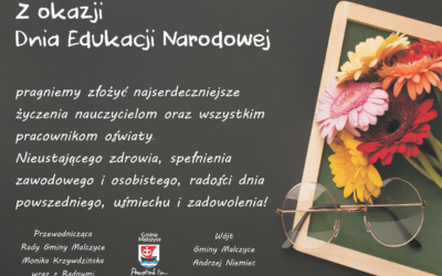Najserdeczniejsze życzenia z okazji Dnia Edukacji Narodowej