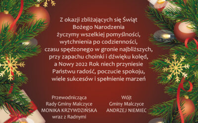 Życzenia z okazji zbliżających się świąt Bożego Narodzenia