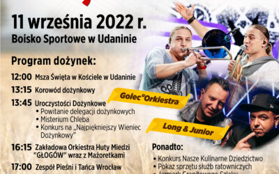 Dożynki Wojewódzkie w Udaninie
