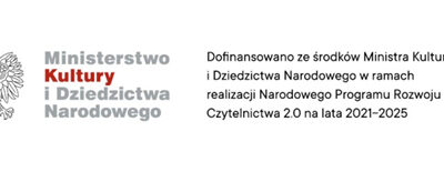 Gmina Malczyce otrzymała wsparcie finansowe w ramach realizacji programu wieloletniego „Narodowy  Programu Rozwoju Czytelnictwa 2.0. na lata 2021-2025” –Priorytet 3.