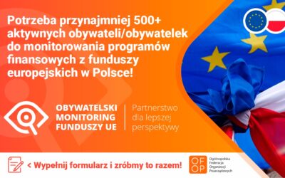 Obywatelski monitoring funduszy europejskich