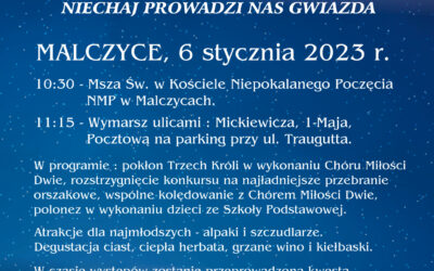 Orszak Trzech Króli w Gminie Malczyce
