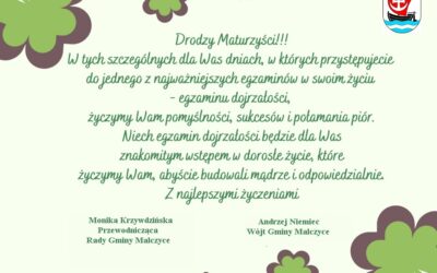Życzenia dla Maturzystów