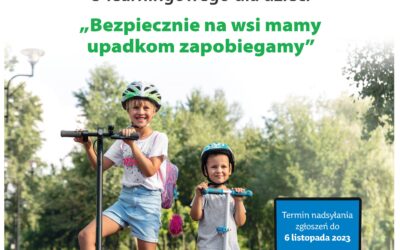 V edycja kursu e-learningowego dla dzieci „Bezpiecznie na wsi mamy upadkom zapobiegamy”