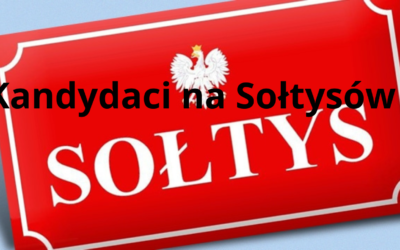 OBWIESZCZENIE  Gminnej Komisji Wyborczej w Malczycach  z dnia 27 lutego 2024 r. o zarejestrowanych kandydatach na Sołtysów w wyborach zarządzonych w terminie od 7 marca 2024 r. do 19 marca 2024 r.