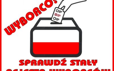 Ogłoszenie o udostępnieniu spisu wyborców