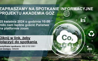 Projekt Akademia GOZ, realizowany przez Krajową Izbę Gospodarczą i Instytut ADN