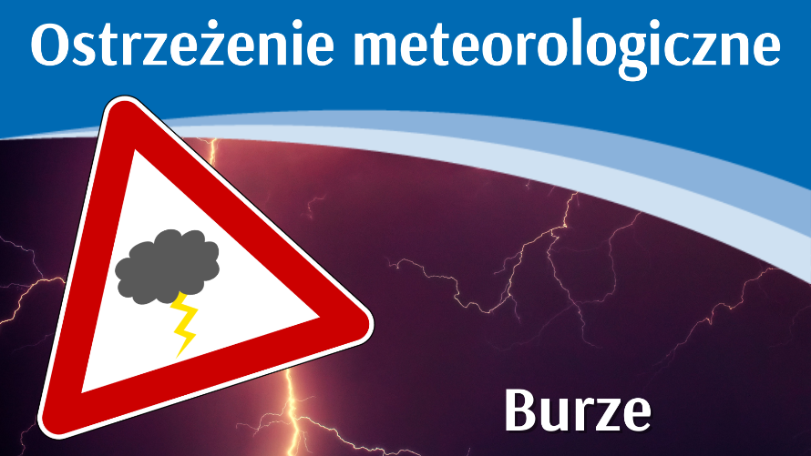 Burze 2-Komunikat meteorologiczny