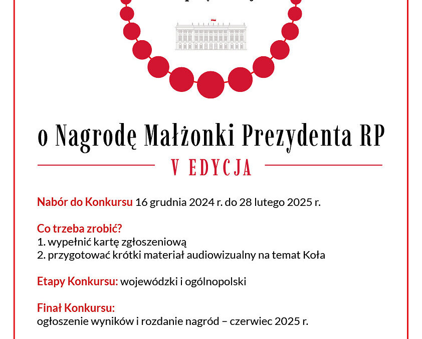 V edycja Konkursu dla Kół Gospodyń Wiejskich